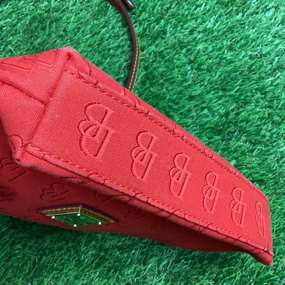 Dooney & Bourke Cherry Red Nylon Bag - Picture 7 of 15